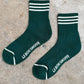 Le Bon Shoppe Hunter Green Girlfriend Socks