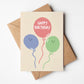 Balloons Birthday Greeting Card