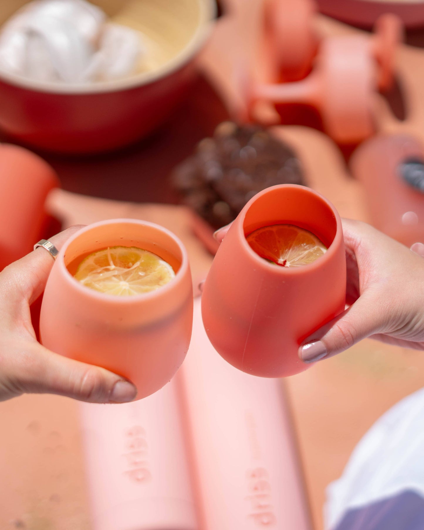 Terra + Peach Fegg Silicone Unbreakable Glasses