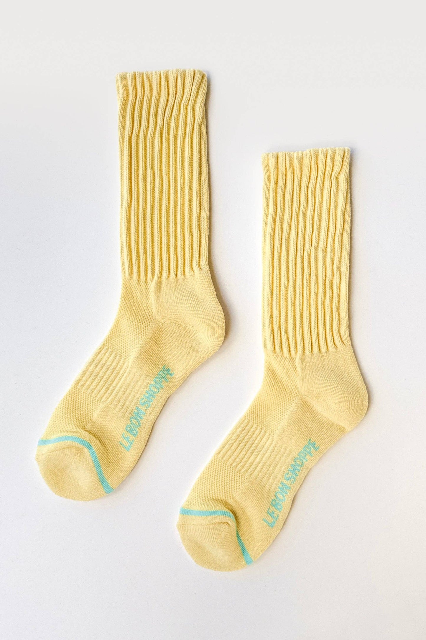 Le Bon Shoppe Pale Yellow Ballet Socks