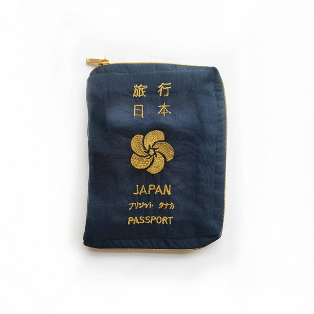 Brigitte Tanaka  Japanese Passport Pouch