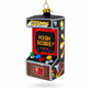 Arcade Game Machine Glass Ornament