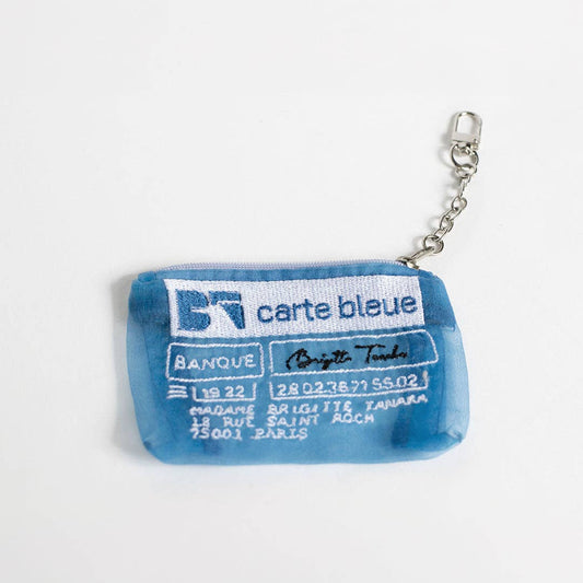Brigitte Tanaka Blue Card Holder