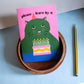 Please Leave by 9 Grumpy Cat Greeting Card