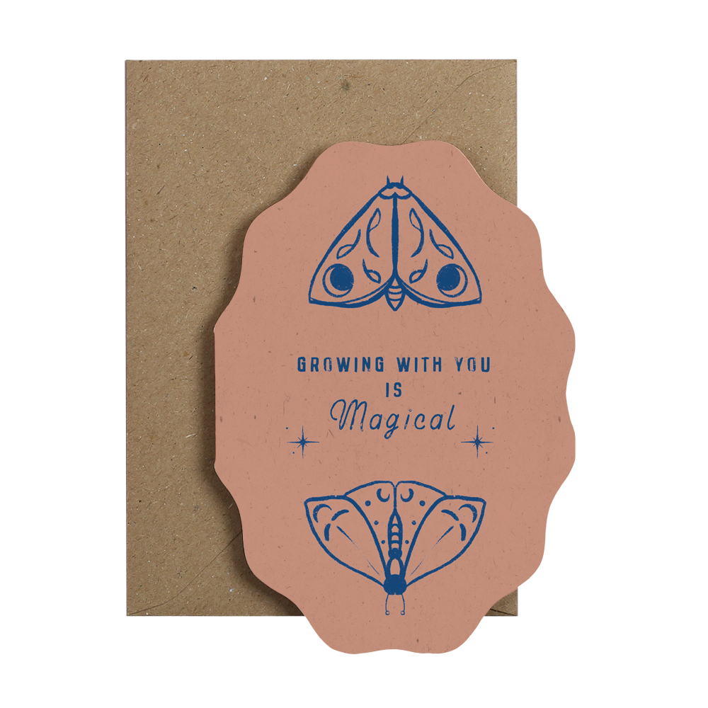 Growing with You Is Magical Greeting Card