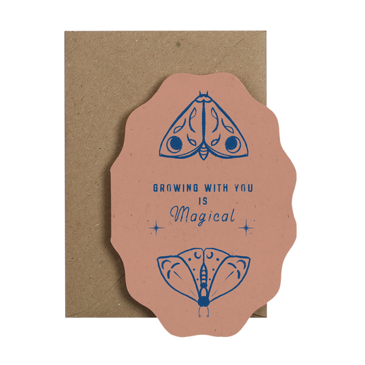 Growing with You Is Magical Greeting Card