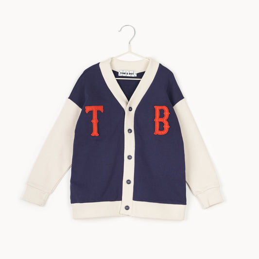 Tom & Boy Navy TB Varsity Cardigan