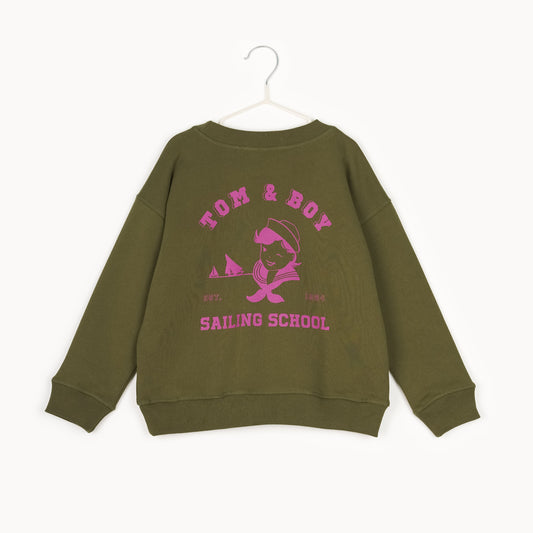 Tom & Boy Khaki Sailing School Sweatshirt