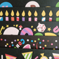 Kaleidoscope Balloons Greetings Card