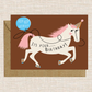 Fancy Filly Greeting Card
