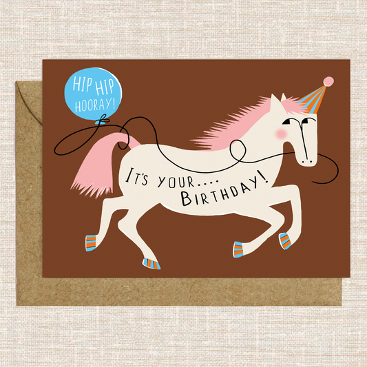 Fancy Filly Greeting Card