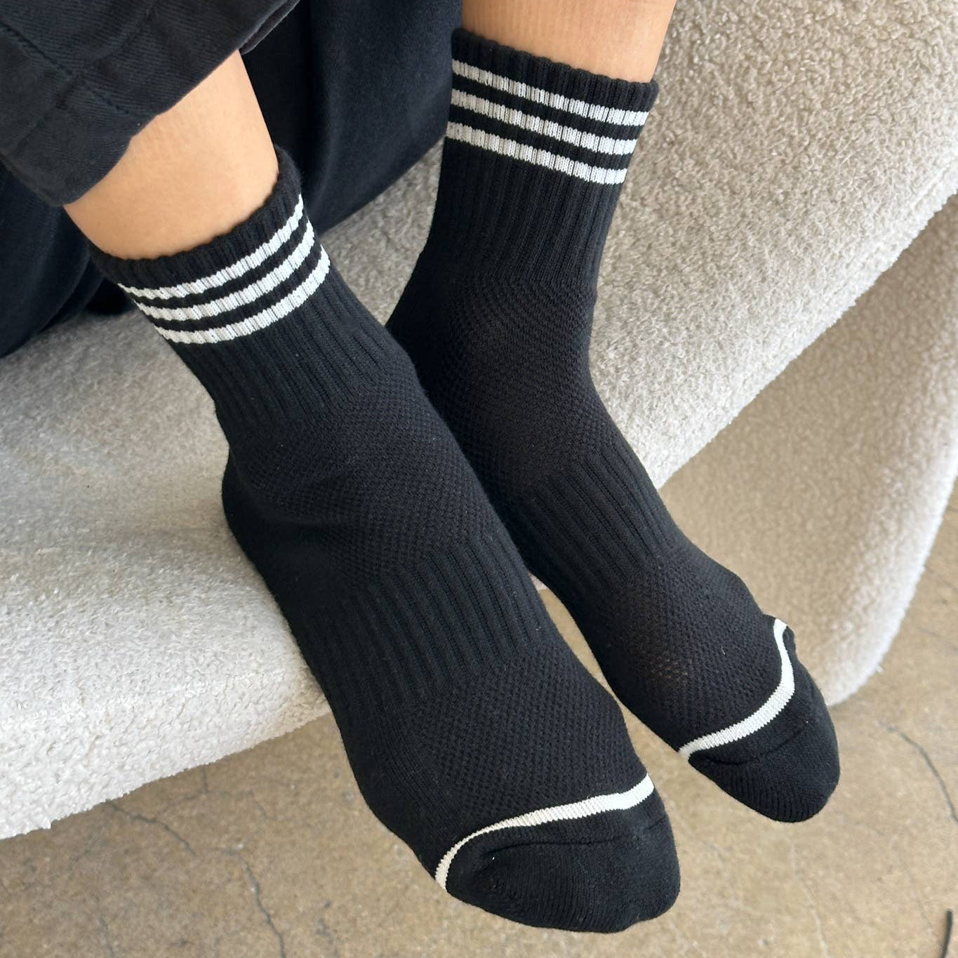 Le Bon Shoppe Black Girlfriend Socks