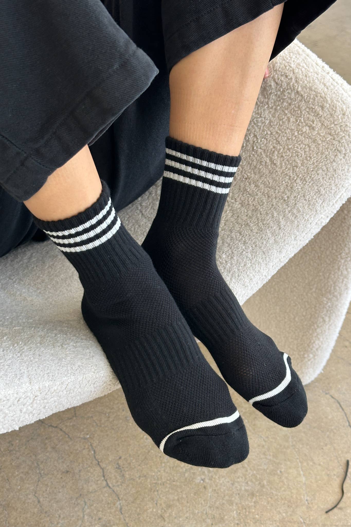 Le Bon Shoppe Navy Girlfriend Socks