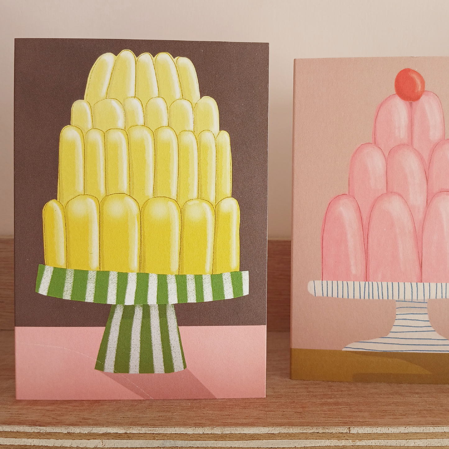 'Lemon Jelly!' Illustrated Pudding Card