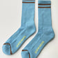 Le Bon Shoppe Powder Blue Extended Boyfriend Socks