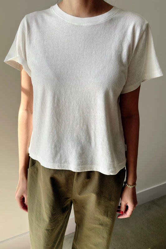 Le Bon Shoppe Vintage White Airy Darling Tee