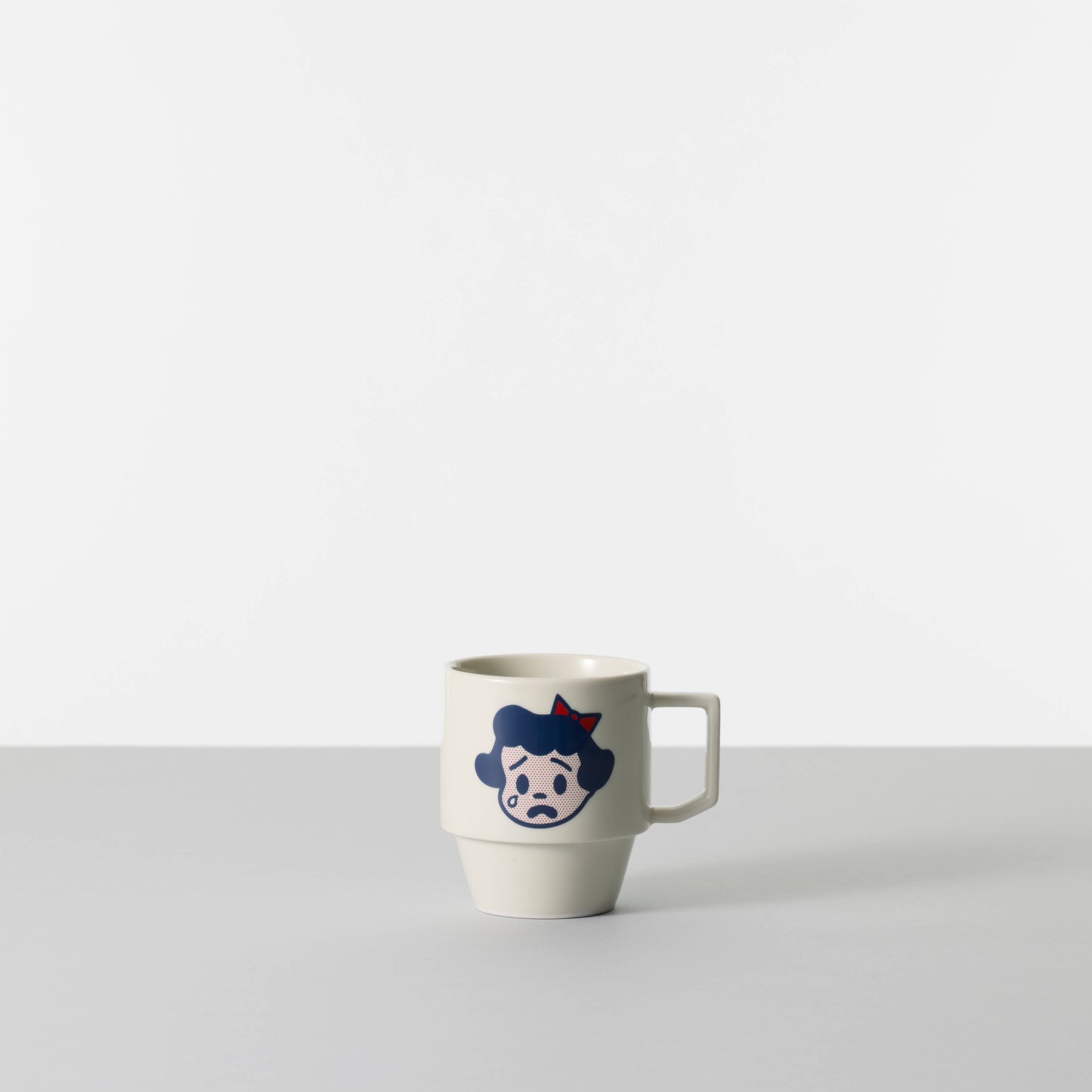 White / Betty Stackable Hasami Mug