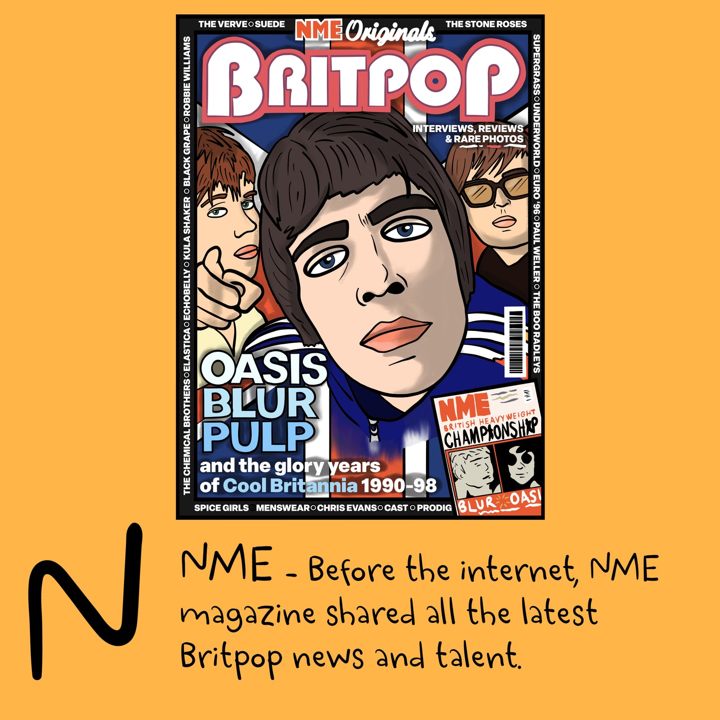The A-Z Of 90's Indie & Britpop Book