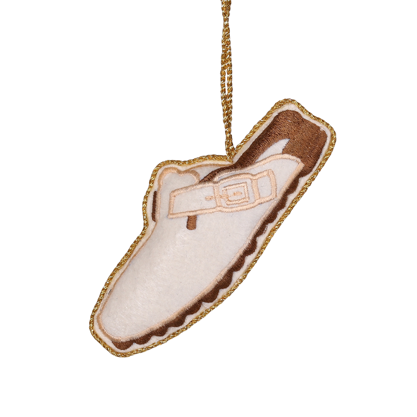 Clog Embroidered Decoration