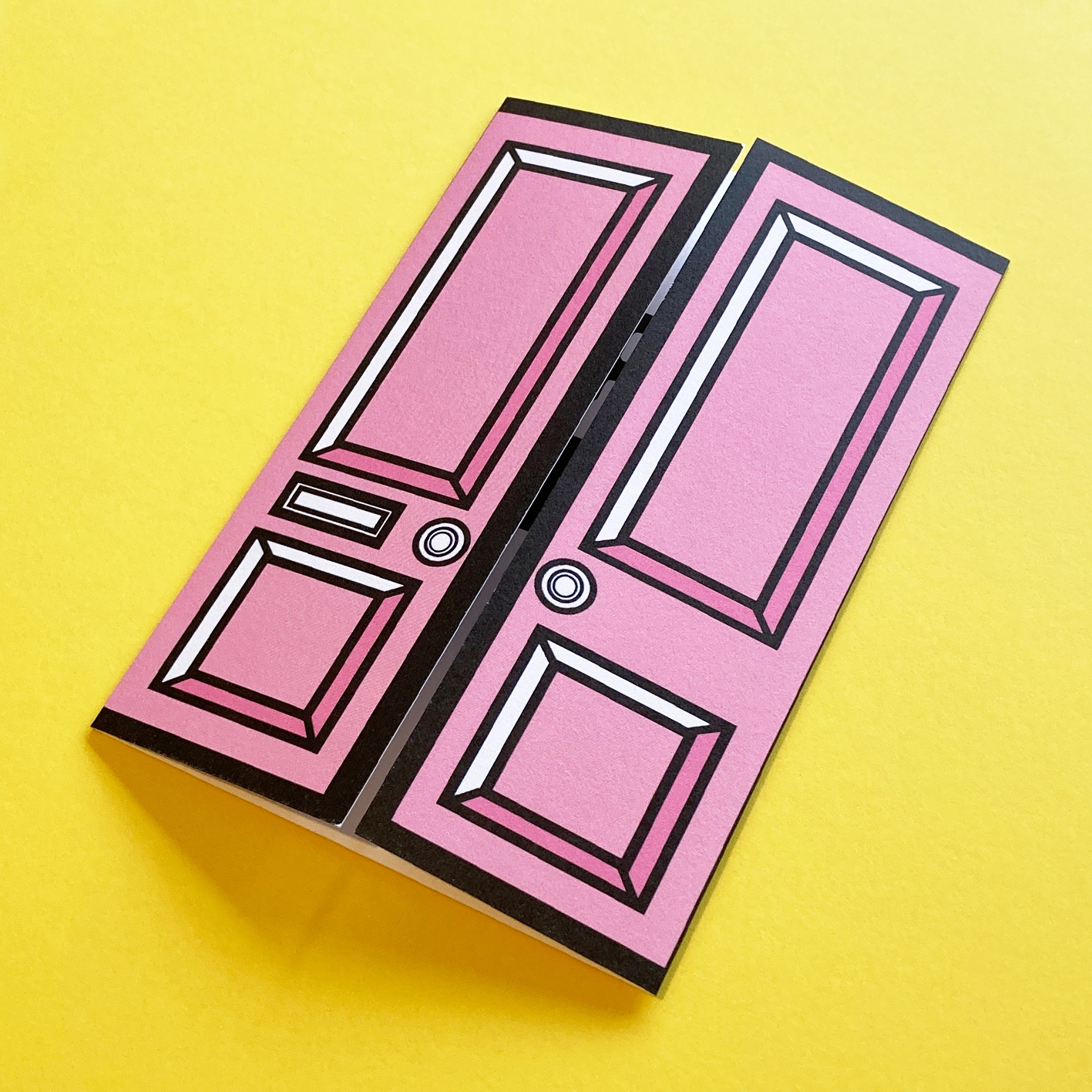 Shut the Front Door! Greeting Card