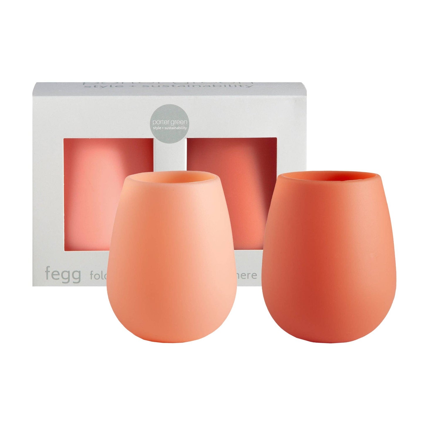 Terra + Peach Fegg Silicone Unbreakable Glasses