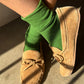 Le Bon Shoppe Avocado Breezy Sneaker Socks