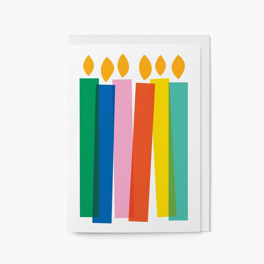 Birthday candles Greeting Card