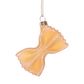 Pasta Bow Glass Decoration