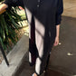 Le Bon Shoppe Black Soft Jersey Henley Dress