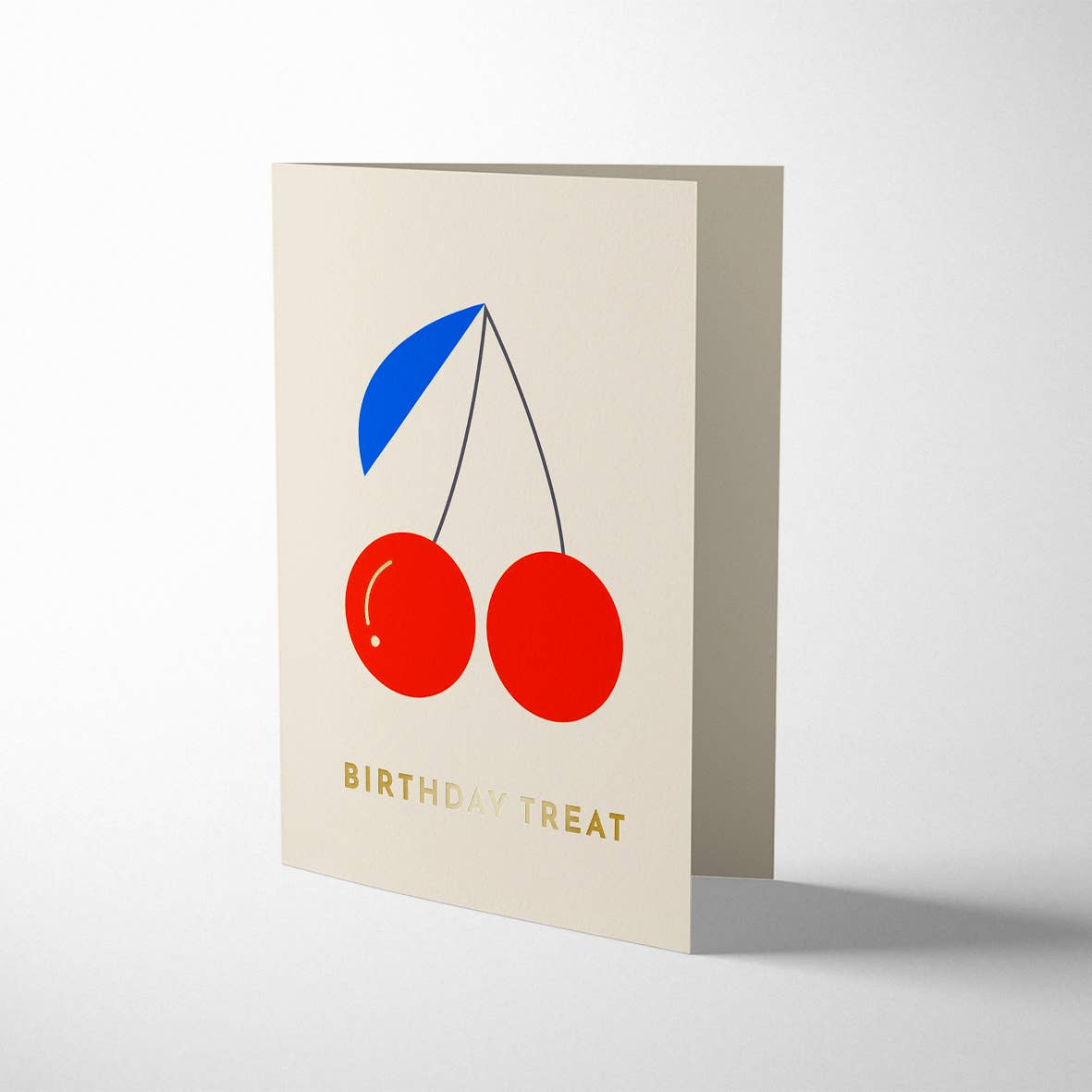 Darling Clementine  Birthday Treat Cherries Greeting Card