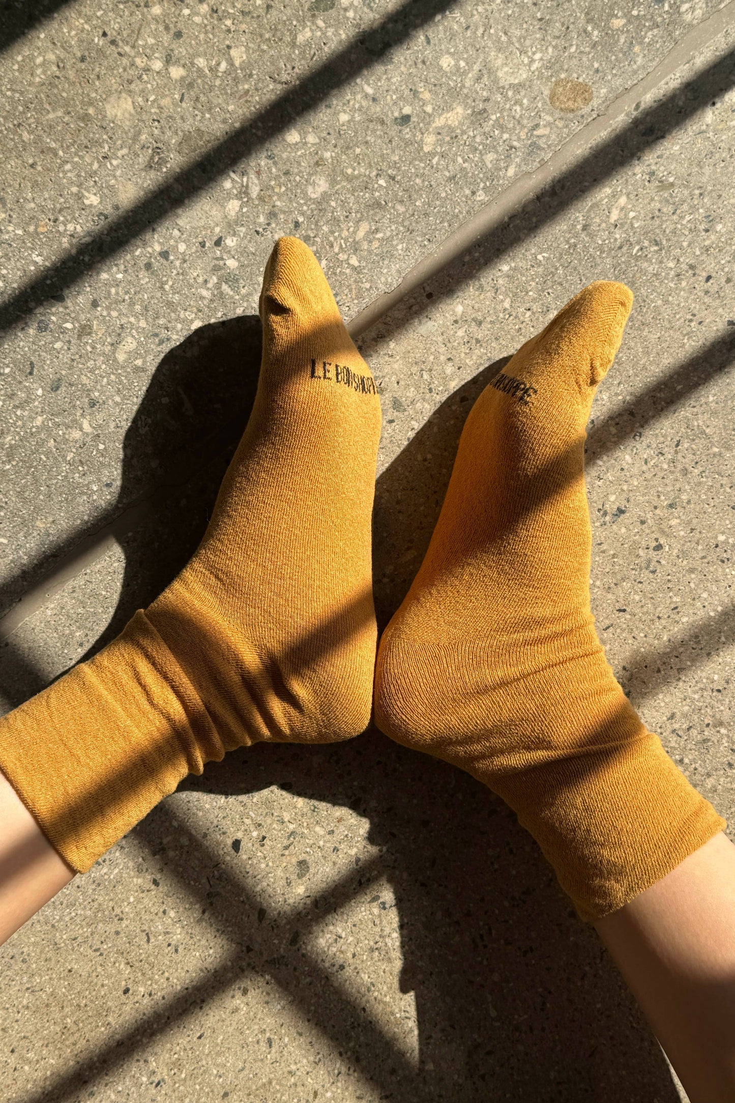 Le Bon Shoppe Goldenrod Breezy Sneaker Socks