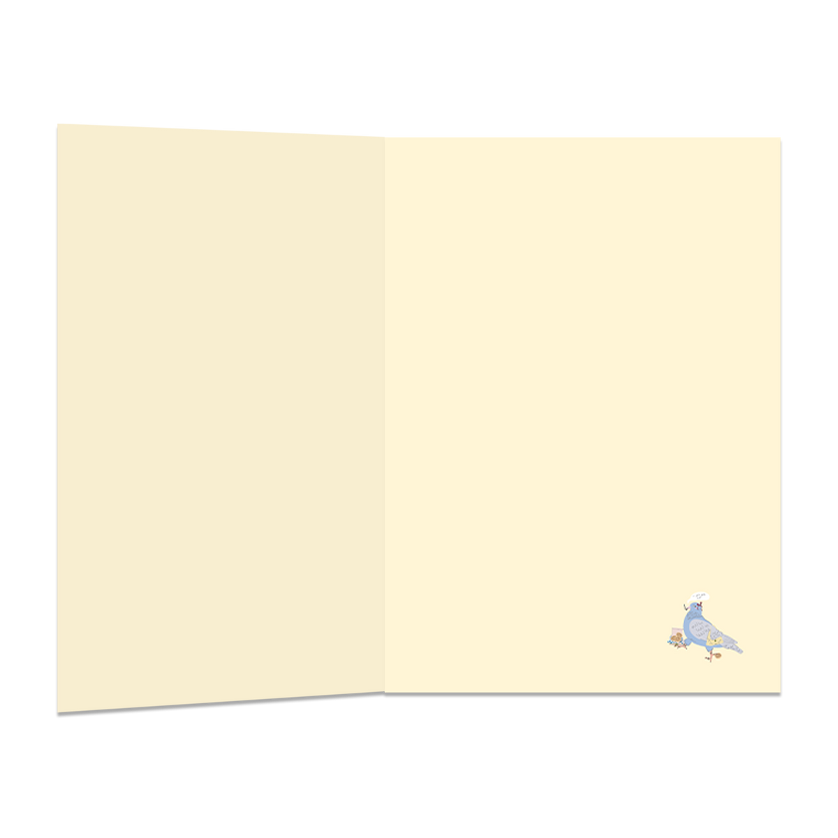 Pigeon Greeting Card