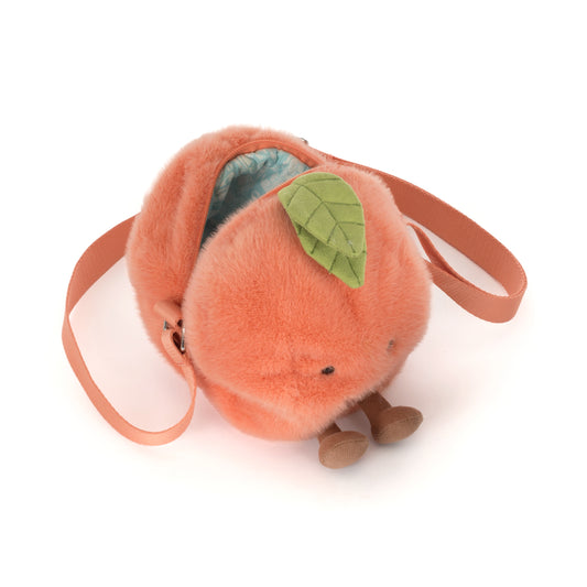 Jellycat Amuseables Peach Shoulder Bag