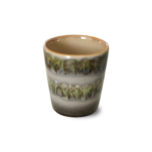 HKliving 70's Ceramics Fern Coffee Mug