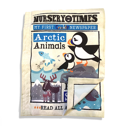 Arctic Animals Crinkly Cloth Books