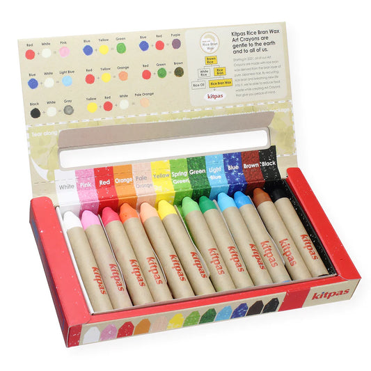Kitpas Crayons Medium 12 Colours