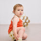 Bobo Choses Baby Sunflower Terry Cloth Tank Top