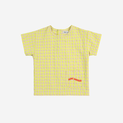 Bobo Choses vichy woven blouse