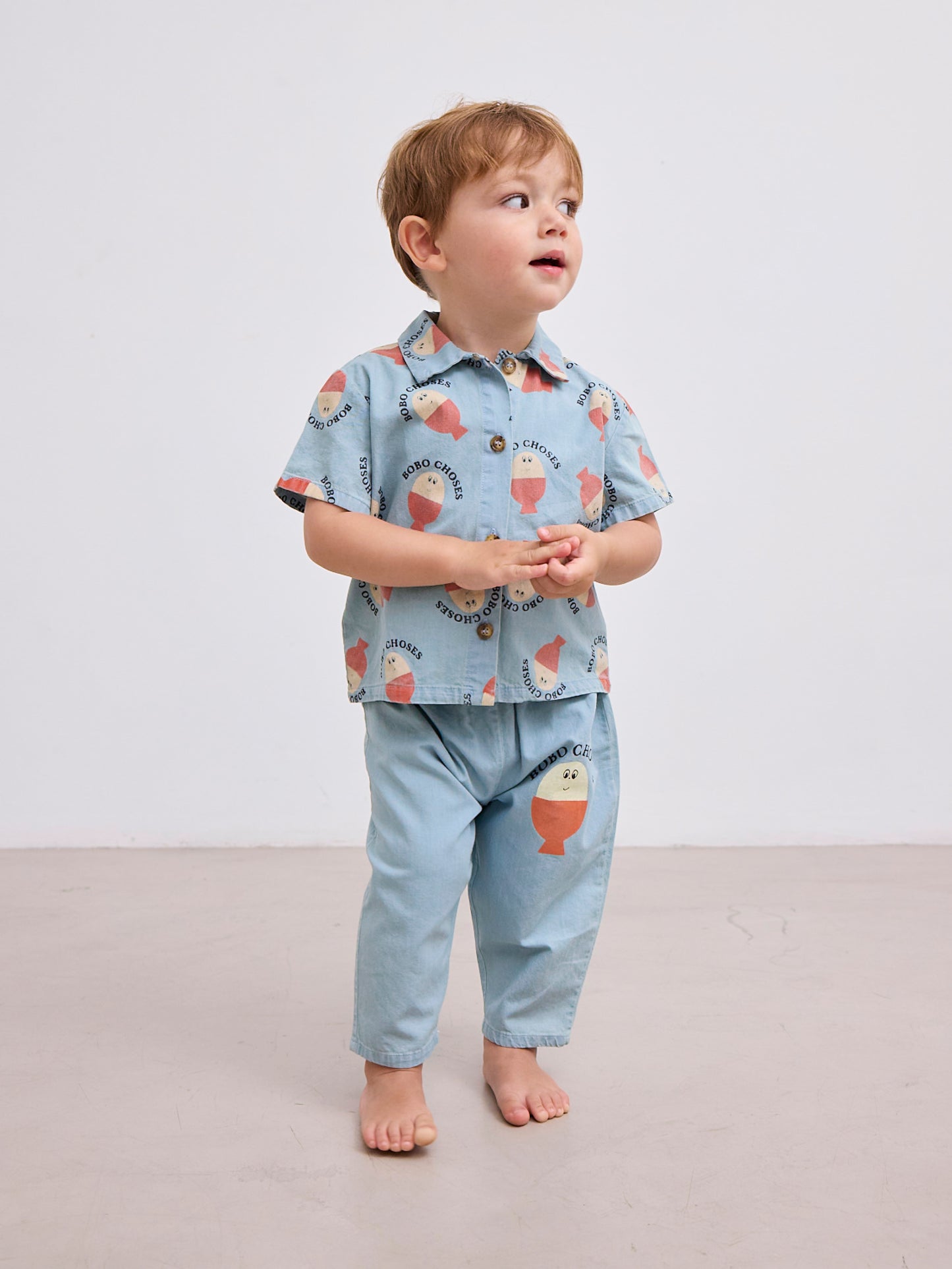 Bobo Choses Baby Morning Egg Denim Pants