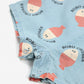 Bobo Choses Baby Morning Egg All Over Denim Playsuit