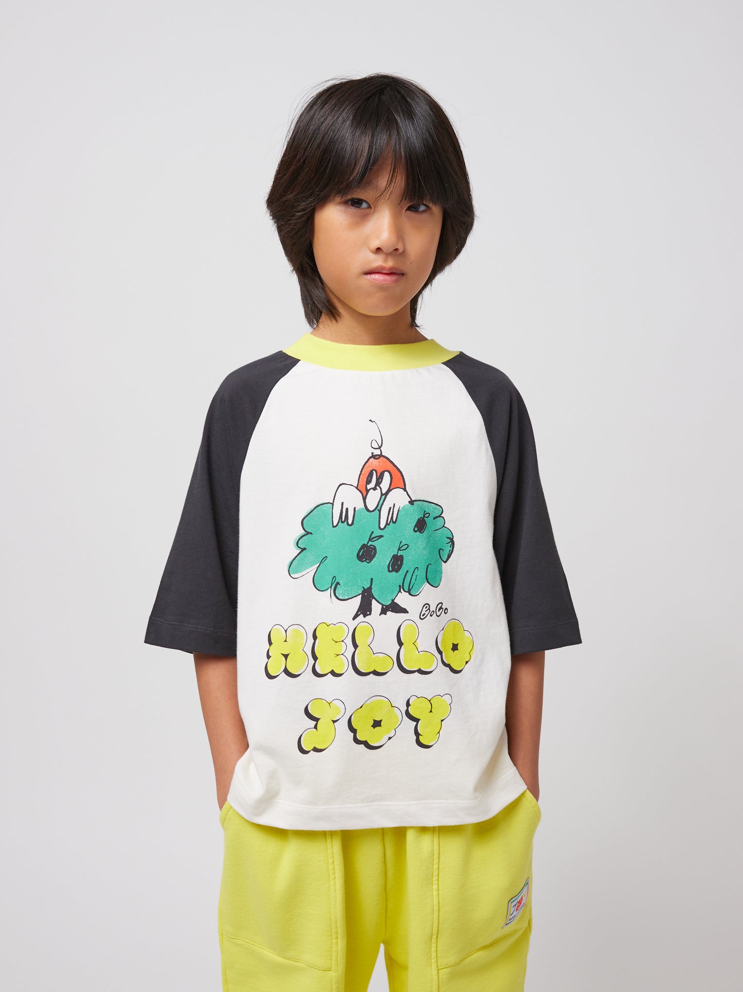 Bobo Choses Hello Joy Raglan Sleeve T-shirt