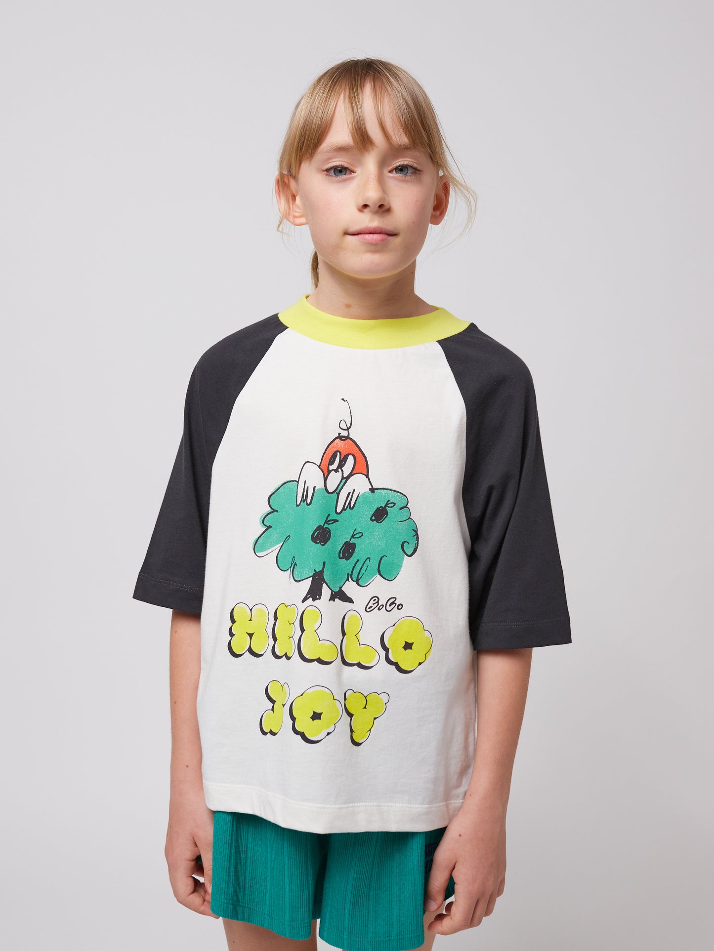 Bobo Choses Hello Joy Raglan Sleeve T-shirt