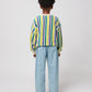 Bobo Choses Multicolor Stripes Terry Cloth Sweatshirt