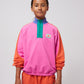 Bobo Choses Smiling Colour Block 1/4 Zipped Sweatshirt