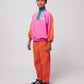 Bobo Choses Smiling Colour Block 1/4 Zipped Sweatshirt