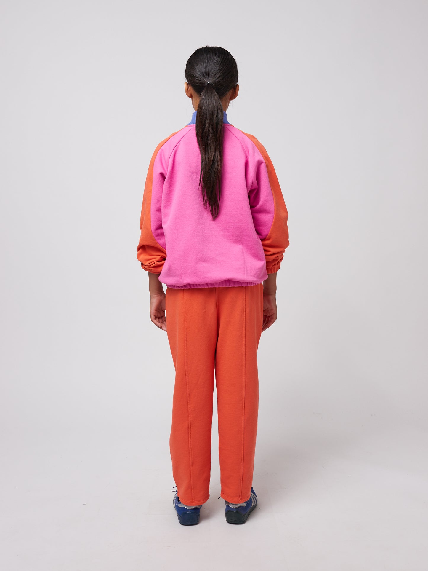 Bobo Choses Smiling Colour Block 1/4 Zipped Sweatshirt