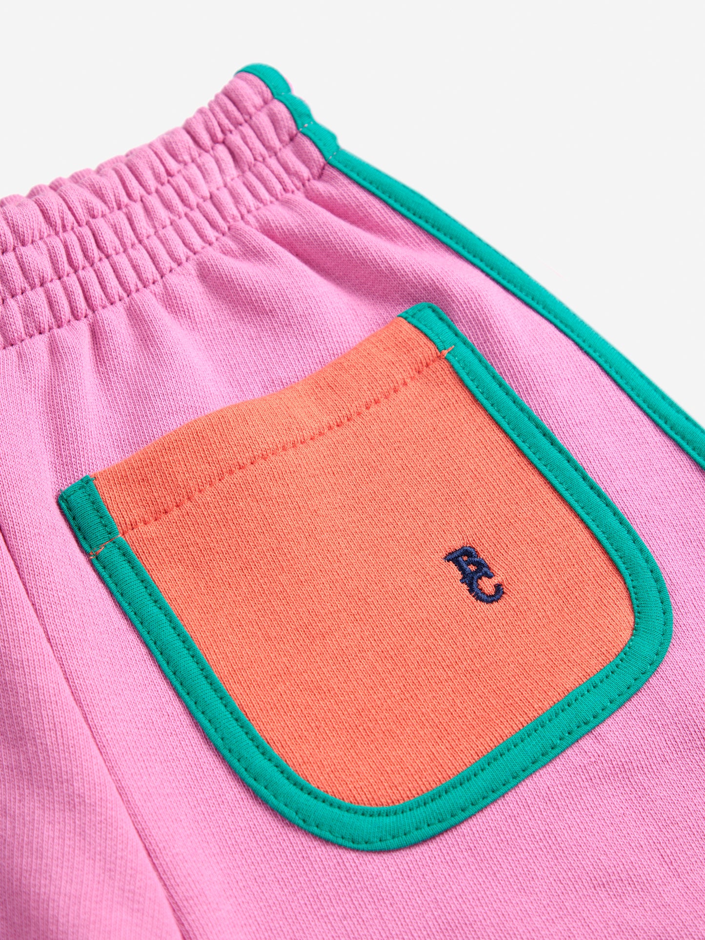 Bobo Choses Pink Colour Block Shorts