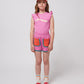 Bobo Choses Pink Colour Block Shorts