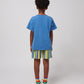 Bobo Choses Multicolor Stripes Terry Cloth Bermuda Shorts