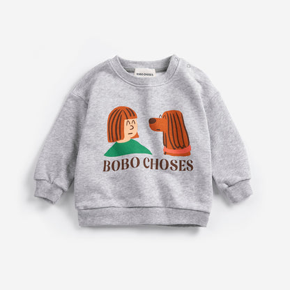 Bobo Choses Baby Friends In A Pickle Sweatshirt